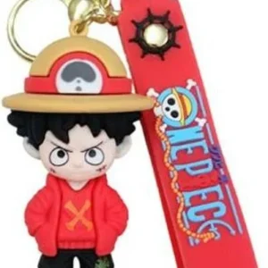 Luffy hoodie keychain