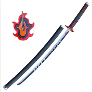 Demon slayer  Tanjiro v2 Katana Wooden 104CM