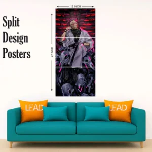 Sukuna split poster