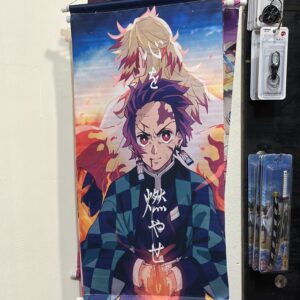 tanjiro wall scroll