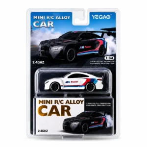 Yegao Mini RC Car 2.4GHZ Imported 1:64 Scale Alloy Full Proportion Four-wheel Drive Drift Remote Controller Car